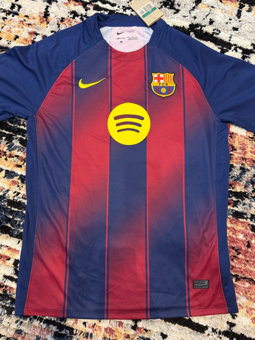 NWT Men’s Nike Barcelona FC 2025/26 Home Jersey XL